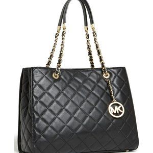 Michael Kors Susannah' Quilted Leather Tote